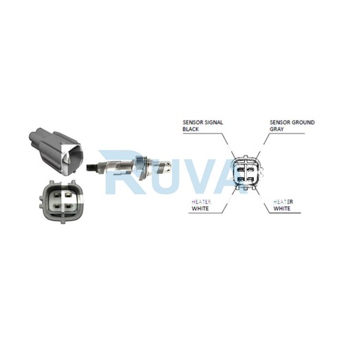 Lambda oxygen sensor - oxygen, left