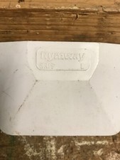 Rymway RR19 Square  Gutter -Internal stopped end White New but stored