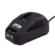 JCB 18V 2.4A Fast Battery Charger, 0.5kg-  (2.0Ah), (3.0Ah),  (4.0Ah) or  (5.0A)