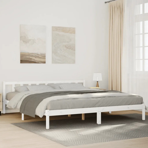 Walplus extra long white bed - walplus,