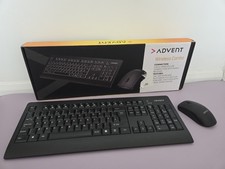Advent Wireless Combo Mouse and Keyboard Wireless combo USB Mice 