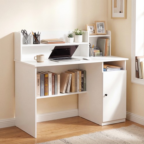 Modern study writing desk with - writing,