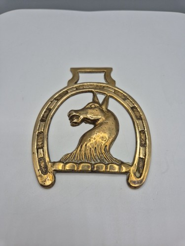 Decorative horse brass - horse,