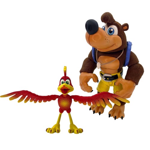 Banjo kazooie flocked - banjo-kazooie,