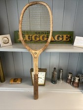 Antique A.G Spalding & Bros Tournament Model Tennis Racket 