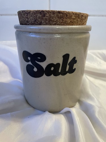 Vintage haxby stoneware salt - vintage,