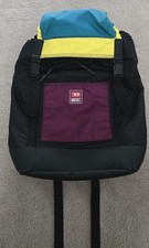 Diesel Backpack Black/Green/Purple 16.5x18.9x5.9 Inches - Used RRP £160