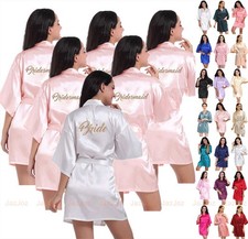 UK Bridesmaid Robe Wedding