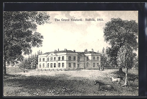 Artist postcard yoxford the - artist, yoxford,