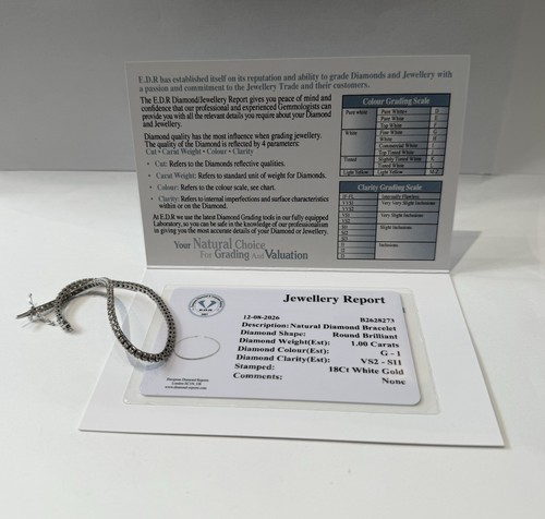 18ct white gold natural - white,
