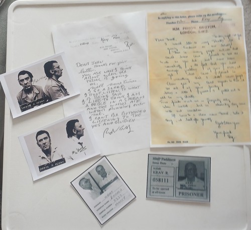 Kray twins memorabilia - kray,