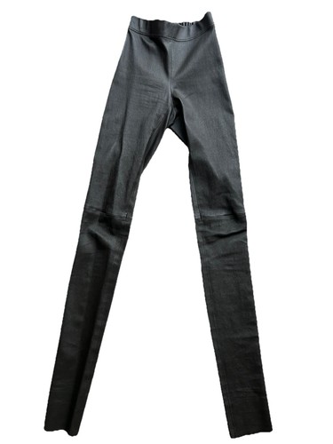 Joseph brown leather leggings - leather,
