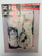 ZIG ZAG Magazine No.109 Jan 1981 Au Pairs, Ultravox, Basement 5, Punk & New Wave