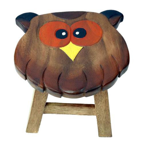 Childs stool owl - stool, bird