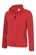 Ladies Womens Micro Full Zip