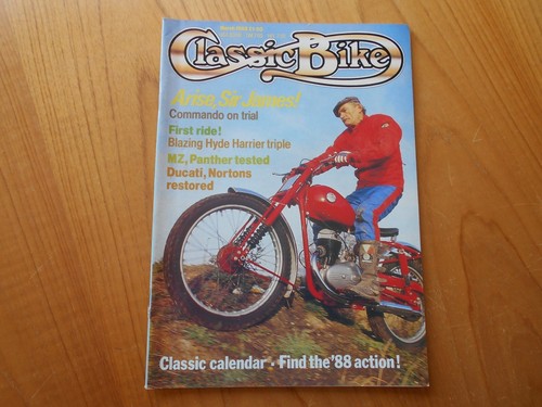 Classic bike magazine march - magazine,