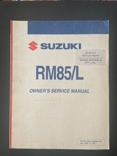 SUZUKI NOS K5 RM 85/L OWNERS