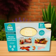 LITTLE TOWN WOODEN TOY