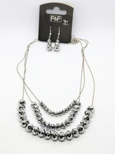Layered sparkly beaded - f&f,