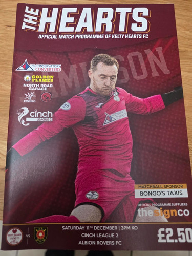 Kelty hearts albion - kelty,