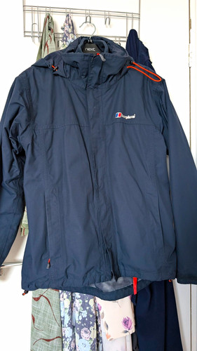 Berghaus men blue hooded - hooded, zip