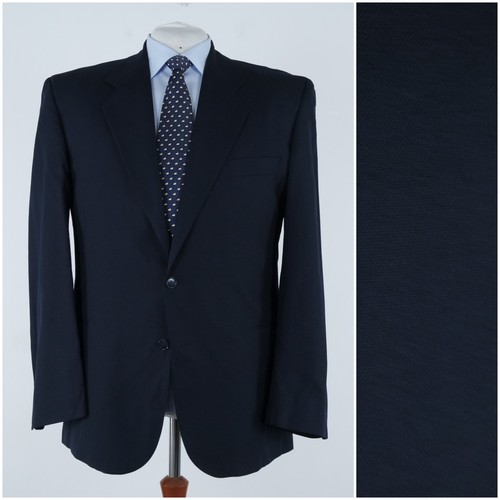 Mens navy blue blazer 48l - blue,