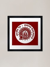 Indian Railways Framed Art