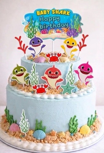 Birthday cake toppers - toppers, baby