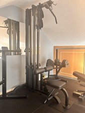 Powertec Lat Pulldown Machine and Row With 90kg Selectorised Weight Stack