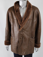 Vintage Mens Sheepskin Coat