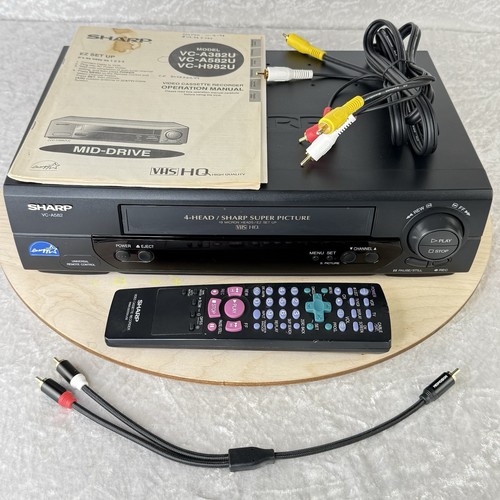 Sharp a582u vhs - vc-a582u,