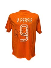Robin Van Persie Hand signed Netherlands 2014 home shirt - Man united - COA