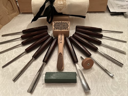 Gouge carving set - carving, w/