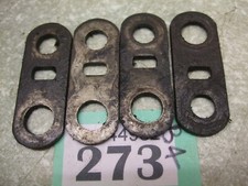 Set of 4, BMC part no 2A515, A-series rocker shaft pedestal plates - Mini, Minor