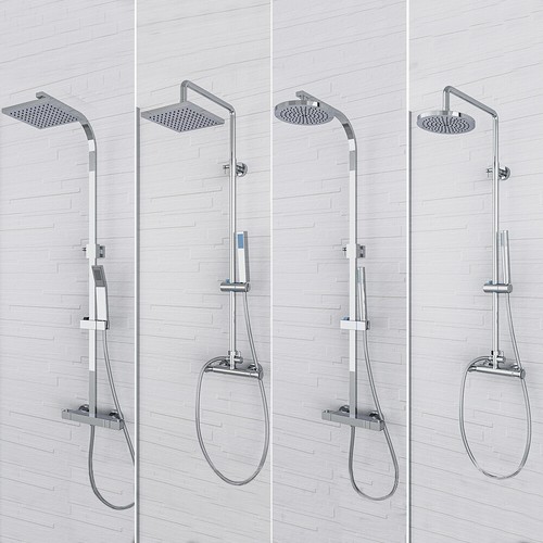 Bathroom chrome thermostatic - bathroom,