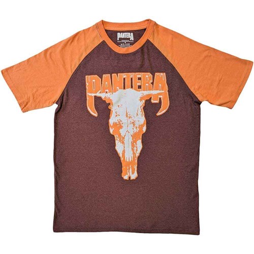 Pantera skull orange brown - orange, /