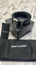 YSL CASSANDRE BELT IN LAMBSKIN