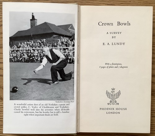Crown bowls survey e a - bowls, by