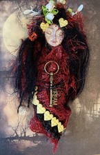 Spirit Doll Love  Artist Healing Doll  Altar doll  Worry Doll  Witch Wicca Pagan