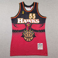 NBA Retro Atlanta Hawks #55