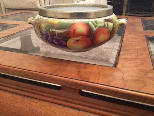 Vintage hand painted signed - vintage,