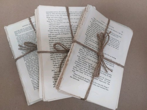Vintage book pages for - pages,