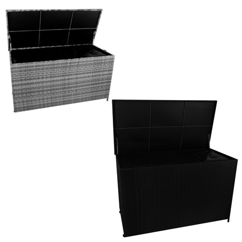 Rattan garden storage - rattan,