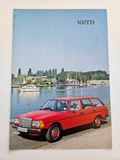 MERCEDES BENZ T SERIES W123