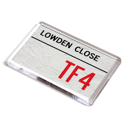Fridge magnet lowden - lowden, close