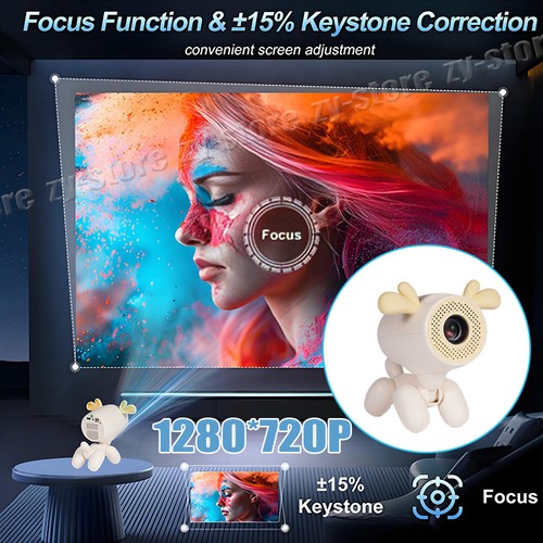 60w projector smart led - 60w, hd