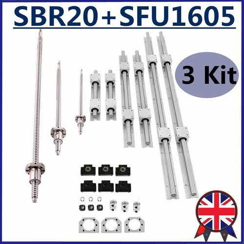 Sbr20 linear rail set - set+3, ball