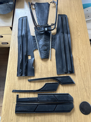 Vespa floor mats side - vespa,