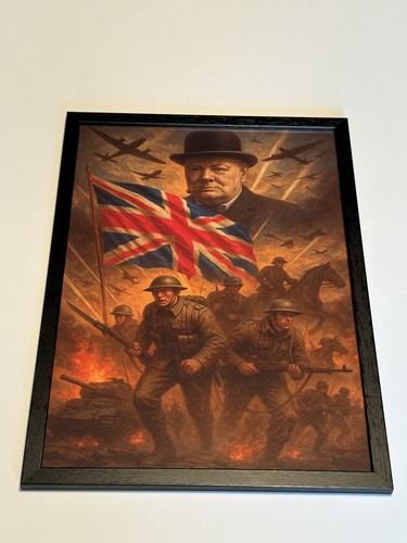 Churchill patriotic british - churchill,