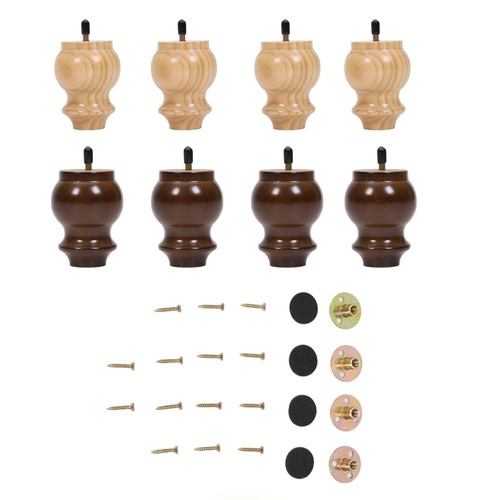 Wooden sofa legs - 4,